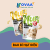 Bao bì hạt điều màng ghép đa lớp in thương hiệu rõ nét, chống ẩm mốc