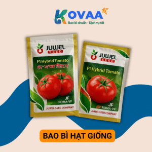 Bao bì hạt giống màng ghép đa lớp, đóng gói hạt giống rau củ quả