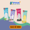 Bao bì kem que màng ghép in sắc nét, bảo quản lạnh chuyên nghiệp