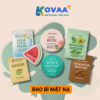 Bao bì mặt nạ giấy in họa tiết, thiết kế sang trọng góp phần nâng tầm sản phẩm trên thị trường làm đẹp cạnh tranh