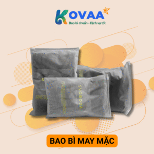 Bao bì may mặc đóng gói quần áo, in logo thương hiệu nổi bật