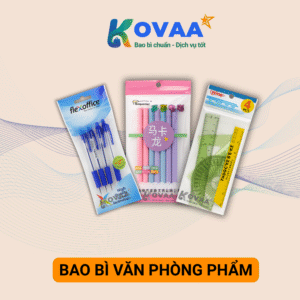 Bao bì văn phòng phẩm nhiều màu đựng dụng cụ học sinh