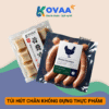 Túi hút chân không đựng thực phẩm pa/pe bảo quản tươi lâu, in logo rõ nét