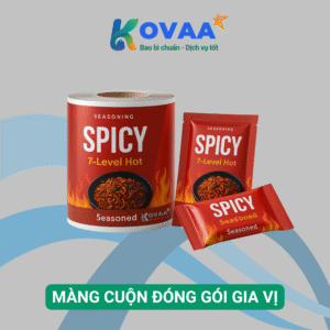 Màng cuộn đóng gói gia vị với lớp màng ghép phức hợp chống ẩm