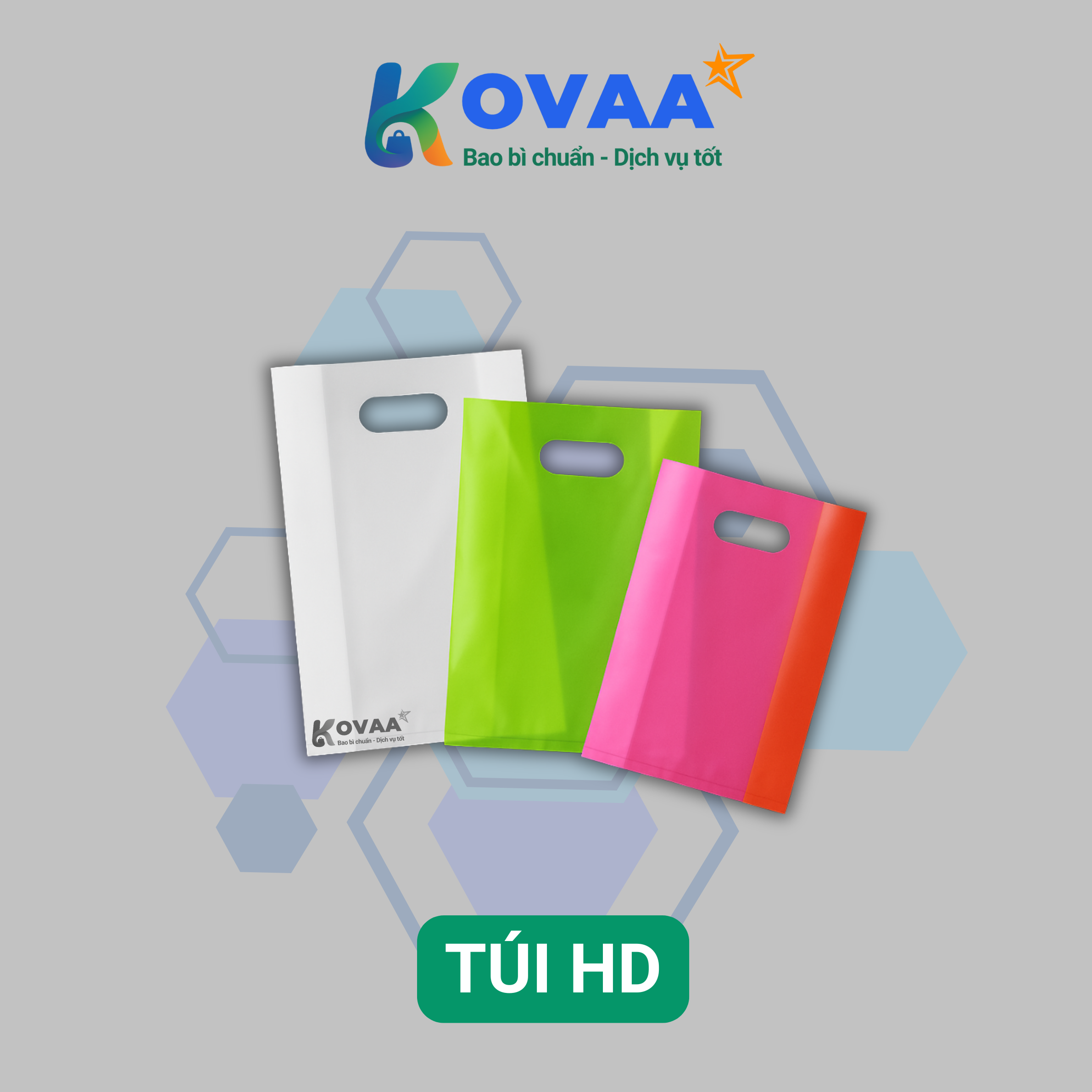 Túi nilon HDPE chống thấm, bền đẹp, giá rẻ tại Tp. Hồ Chí Minh