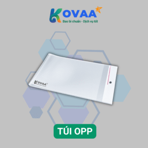 Túi OPP trong suốt Kovaa – Bao bì thực phẩm cao cấp, dán miệng, chống thấm, in theo yêu cầu