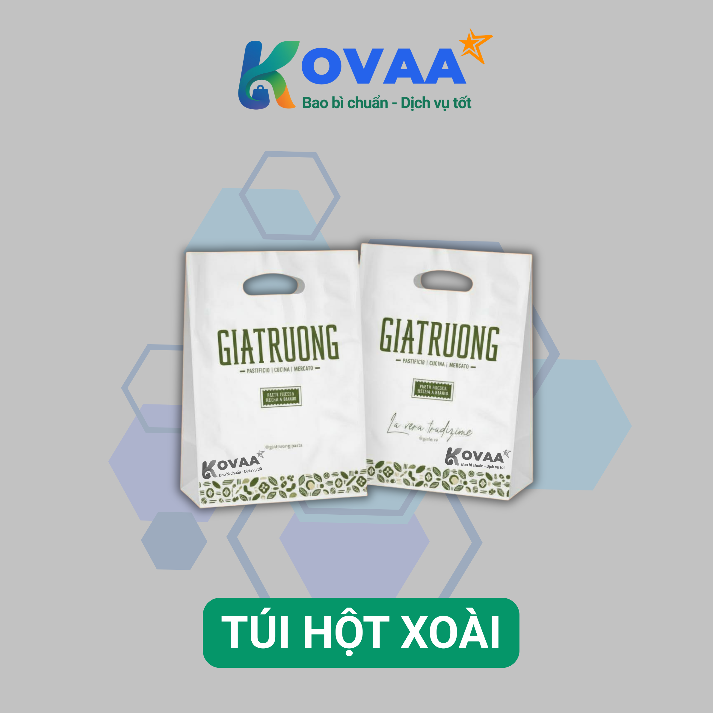 Túi hột xoài HDPE bền chắc, độ bền cao, giá cả hợp lý