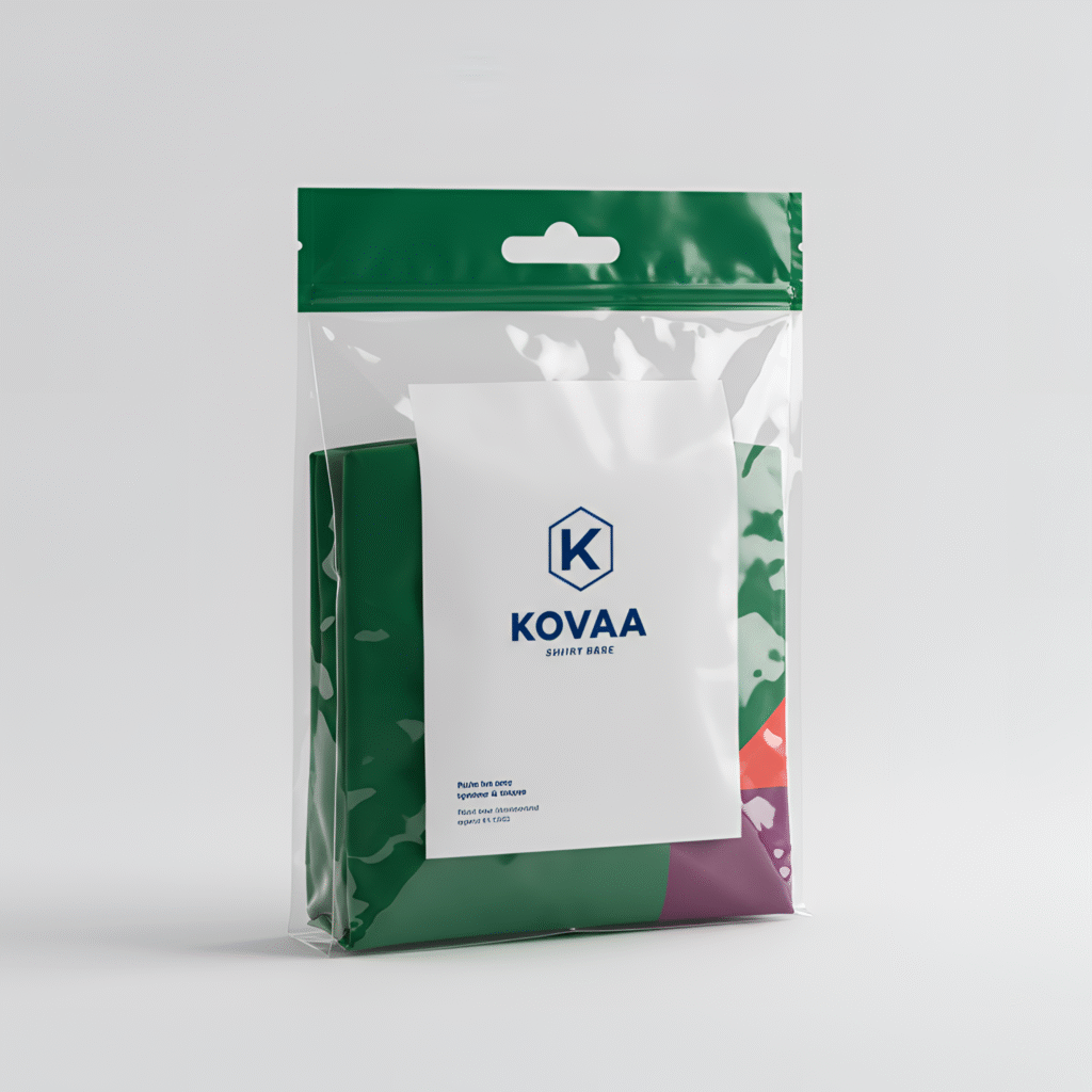 Bao bi dung quan ao in logo 4